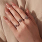 Copper Plated With White Gold Adjustable Ocean Life Opening Ring, YIR302-E, YIR303-E, YIR304-E