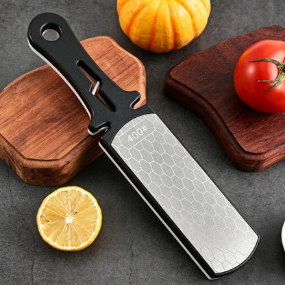LsCook Double-Sided Emery Stone Knife Sharpener Home Use Quick Multi-Functional Sharpening Stone