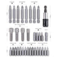 34 In 1 Screwdriver Bit Set, Flat / Phillips / Hex Screw Bits Repair Tools, 34 in 1