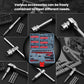 Assorted auto repair tool accessories, sockets, extensions, and ratchet wrench