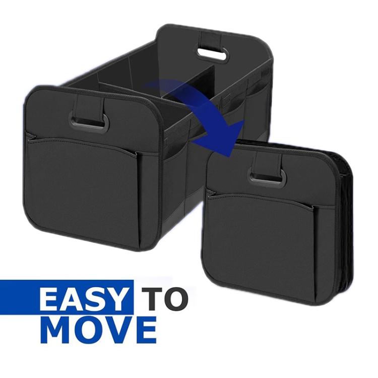 Foldable Oxford Coth Storage Box With Handle For Car Trunk