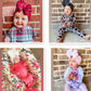 Children Wide Lace Bow Headband Soft Lace Baby Headpiece