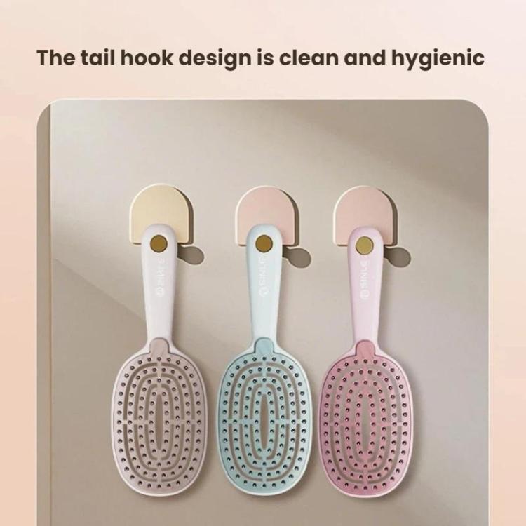 Self-Cleaning Airbag Comb With High-Top Volume Massage Function