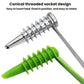 LsCook 2-Piece Set Spiral Cucumber Slicer