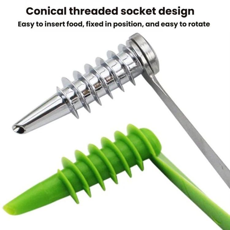LsCook 2-Piece Set Spiral Cucumber Slicer