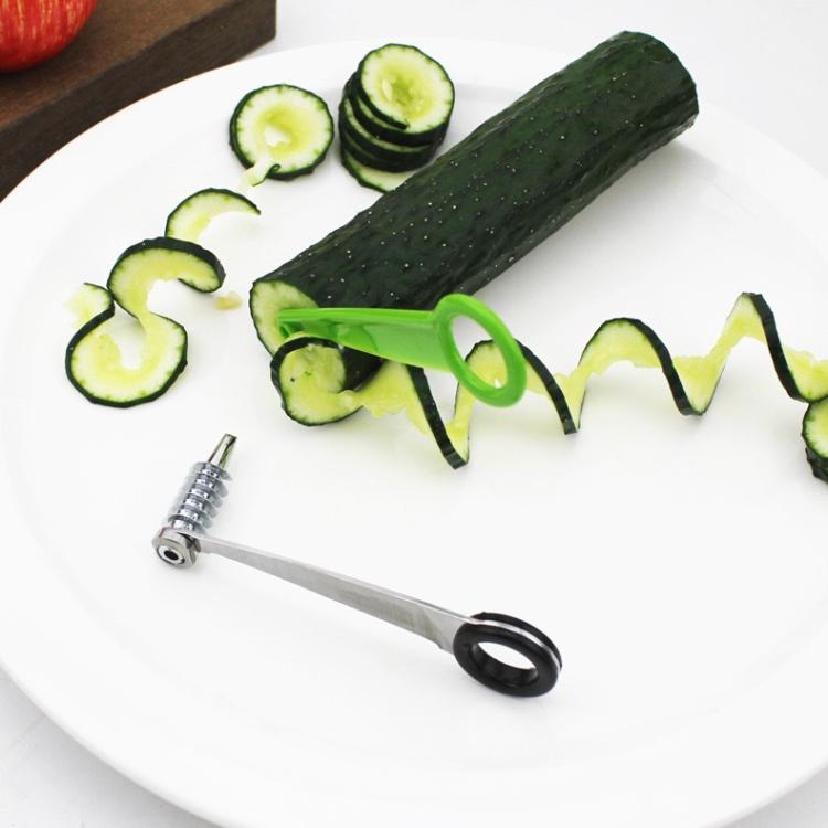 LsCook 2-Piece Set Spiral Cucumber Slicer