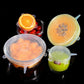 LsCook 6-Piece Set Round Silicone Food Storage Lid, 80g