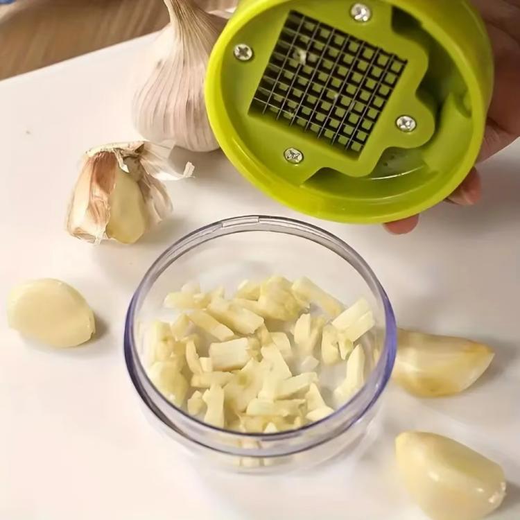 LsCook Manual Garlic Press Multifunctional Kitchen Garlic Crusher