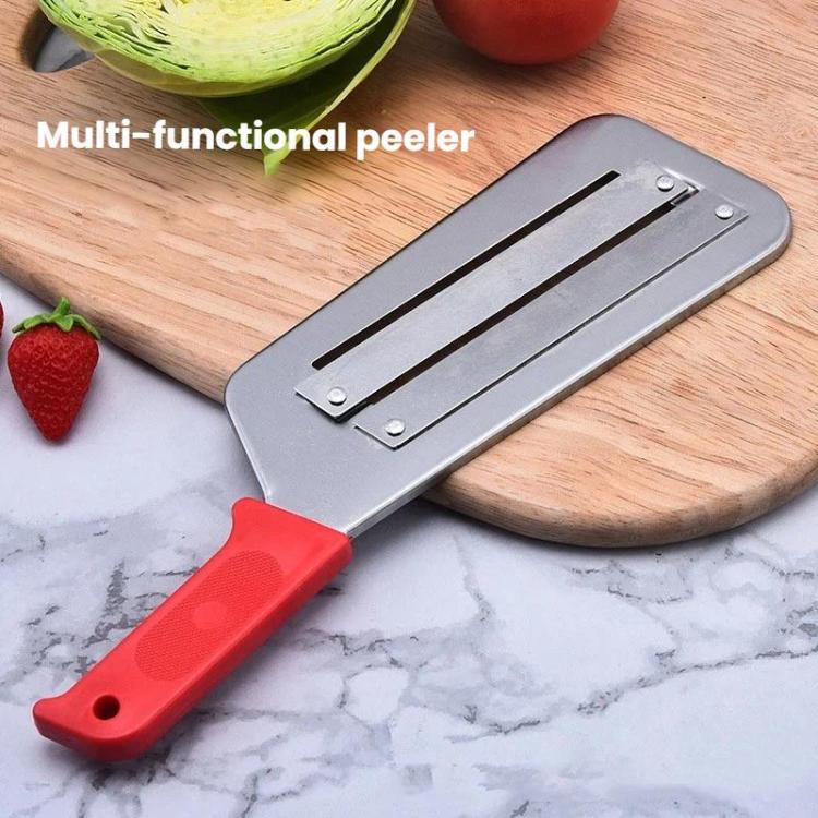 LsCook Stainless Steel Double Blade Vegetable Slicer Multi-Function Vegetable Knife