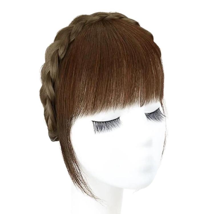 Bangs Headband One-Piece Thin Simulated Wig
