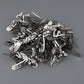 30pcs Metal Hair Clip Bangs Makeup Hair Accessory Minimalist Clip