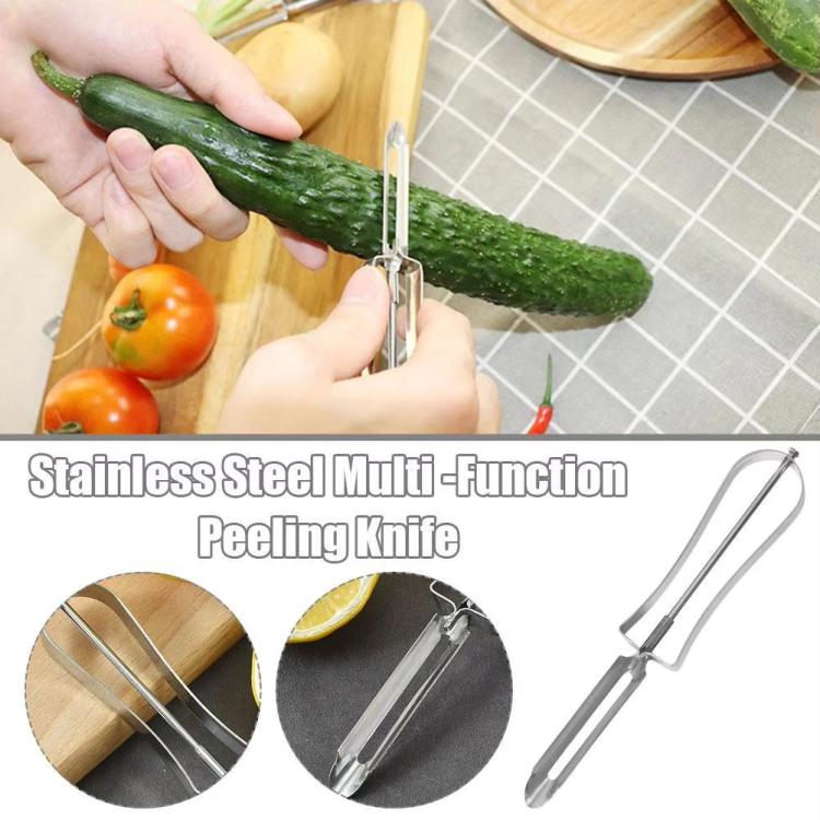 LsCook Stainless Steel Fruit Peeler Vegetable Slicer