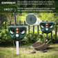 Five-speed Frequency-modulated Ultrasonic Outdoor Waterproof Solar-powered Animal Repellent, 703