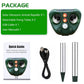 Five-speed Frequency-modulated Ultrasonic Outdoor Waterproof Solar-powered Animal Repellent, 703