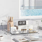 Desktop Stackable Acrylic File Storage Rack, Large-Capacity Book Shelf For Bedroom & Living Room, Widened 1 Layer, Widened 2 Layer, Widened 3 Layer, Widened 4 Layer, Widened 5 Layer, Extended 1 Layer, Extended 2 Layer, Extended 3 Layer, Extended 4 Laye...