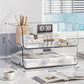 Desktop Stackable Acrylic File Storage Rack, Large-Capacity Book Shelf For Bedroom & Living Room, Widened 1 Layer, Widened 2 Layer, Widened 3 Layer, Widened 4 Layer, Widened 5 Layer, Extended 1 Layer, Extended 2 Layer, Extended 3 Layer, Extended 4 Laye...