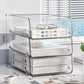 Desktop Stackable Acrylic File Storage Rack, Large-Capacity Book Shelf For Bedroom & Living Room, Widened 1 Layer, Widened 2 Layer, Widened 3 Layer, Widened 4 Layer, Widened 5 Layer, Extended 1 Layer, Extended 2 Layer, Extended 3 Layer, Extended 4 Laye...