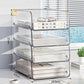 Desktop Stackable Acrylic File Storage Rack, Large-Capacity Book Shelf For Bedroom & Living Room, Widened 1 Layer, Widened 2 Layer, Widened 3 Layer, Widened 4 Layer, Widened 5 Layer, Extended 1 Layer, Extended 2 Layer, Extended 3 Layer, Extended 4 Laye...
