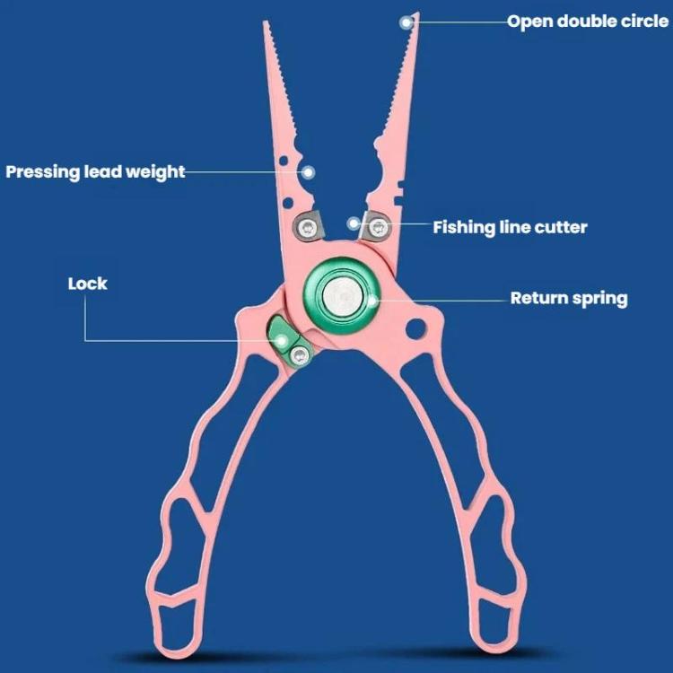 Lure Fishing Pliers Hook Remover PE Line Cutter