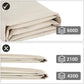 Beige 600D polyester fabric roll, thick protective material for covers