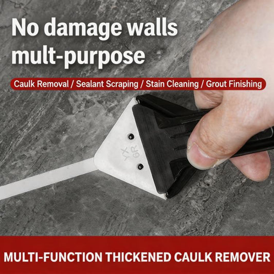 3-in-1 Silicone Caulking Tools Caulk Remover Tool with 5 Replaceable Silicone Pads Sealant Finishing Tool