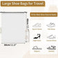Large drawstring shoe storage bags, 30 x 40 cm size diagram