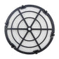 Humidifier purifier filter with white mesh and black outer frame