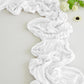 Crepe Table Runner Wedding Party Decoration Pleated Gauze, 90x180cm, 90x300cm, 90x400cm