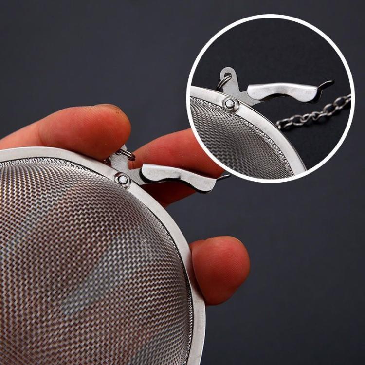 304 Stainless Steel Spice Ball Tea Strainer, Medium