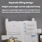 Xiajule Multifunctional Bookshelf Eye-Caring Desk Lamp, Adjustable Brightness LED Bedroom Reading Light