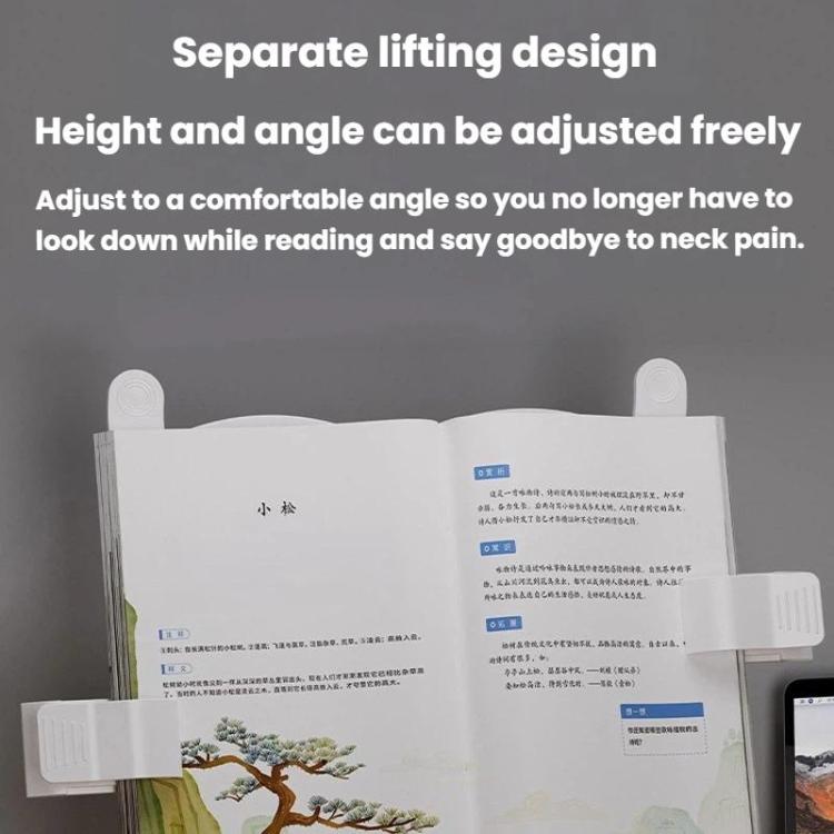 Xiajule Multifunctional Bookshelf Eye-Caring Desk Lamp, Adjustable Brightness LED Bedroom Reading Light