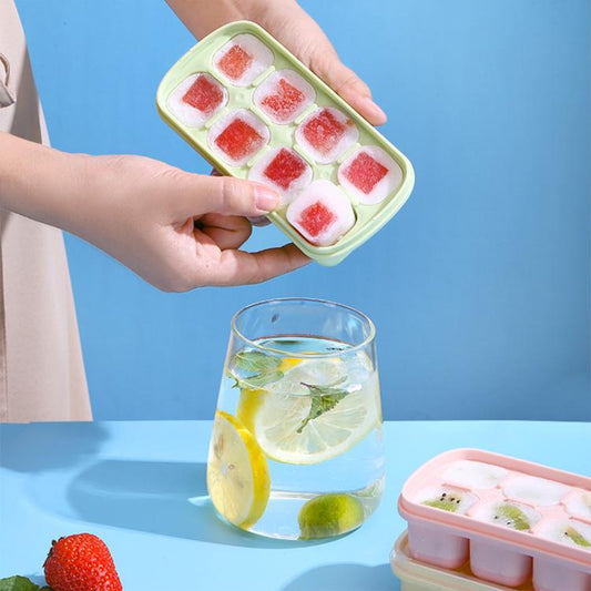 LsCook TPE Ice Tray Jelly Yogurt Ice Cube Mold