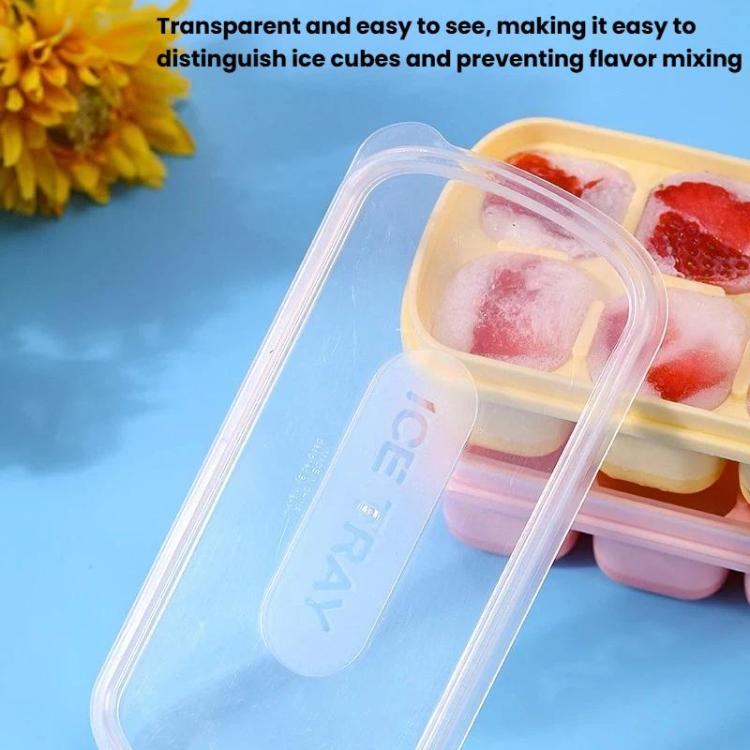 LsCook TPE Ice Tray Jelly Yogurt Ice Cube Mold