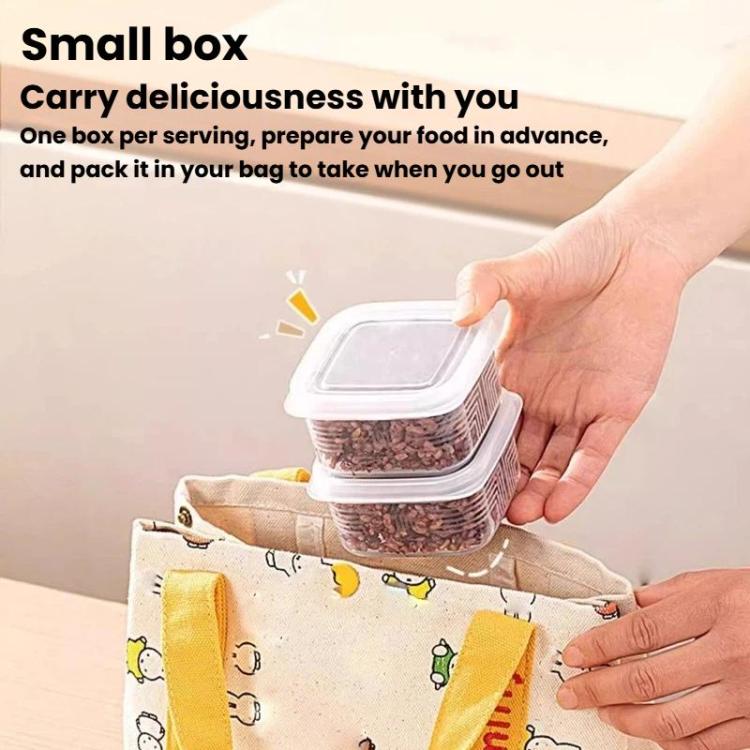Kitchen Refrigerator Storage Container Food-Grade Freezer Box, LsCook Square PP5