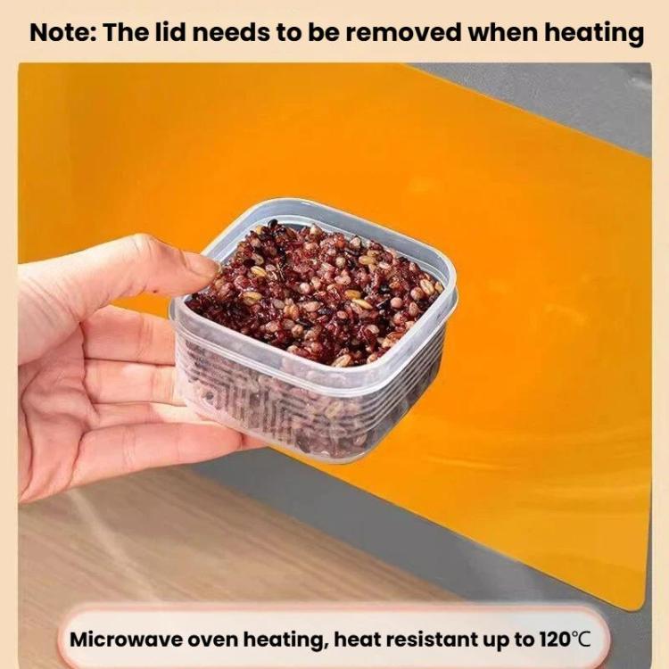 Kitchen Refrigerator Storage Container Food-Grade Freezer Box, LsCook Square PP5