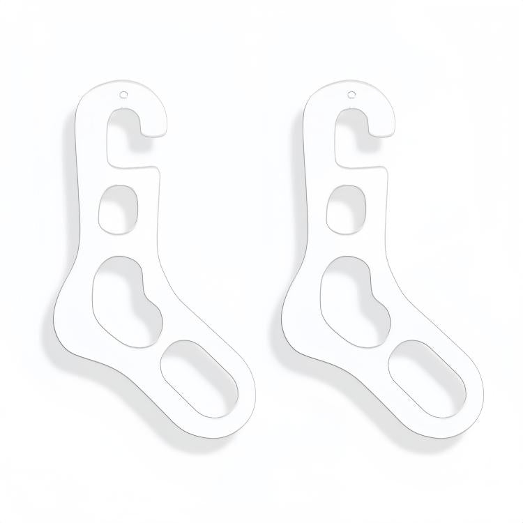 Acrylic Handmade Socks Maker Holder Sock Storage Rack, 1pc, 2pcs
