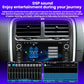 7-inch navigation car radio with DSP sound interface and climate control knobs