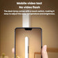 Xiajule Student Dormitory Under-Cabinet Lamp, Magnetic Mount Bed Hanging Light With Hook & Clock Display, Touchscreen, Remote Control