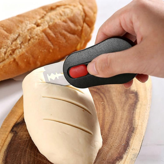 LsCook 6-Piece Set Magnetic Fridge Magnet Bread Scoring Knife