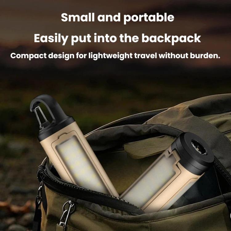 Multifunctional Foldable Camping Light, Outdoor Use LED Tent Light With Hook, 3-leaf, 4-leaf