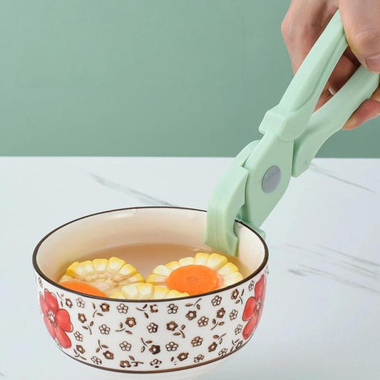 LsCook Plastic Bowl Tongs Kitchen Non-Slip Bowl Clamp