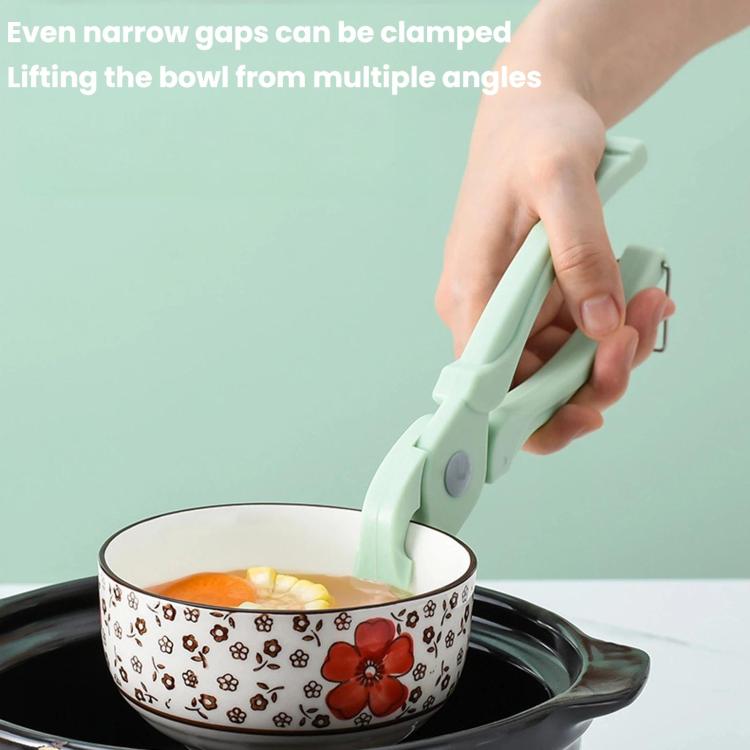 LsCook Plastic Bowl Tongs Kitchen Non-Slip Bowl Clamp