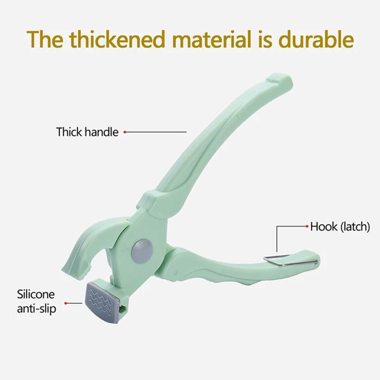 LsCook Plastic Bowl Tongs Kitchen Non-Slip Bowl Clamp