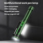 Multifunctional Dual Magnetic Pen Clip Flashlight, Outdoor Portable Inspection Work Pen Light