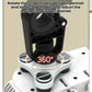 360° rotating motorcycle phone mount base with adjustable screen holder