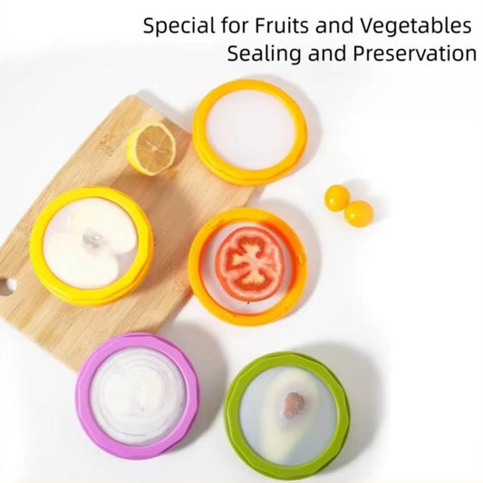 Transparent Refrigerator Food Storage Container, LsCook 4-Piece Set