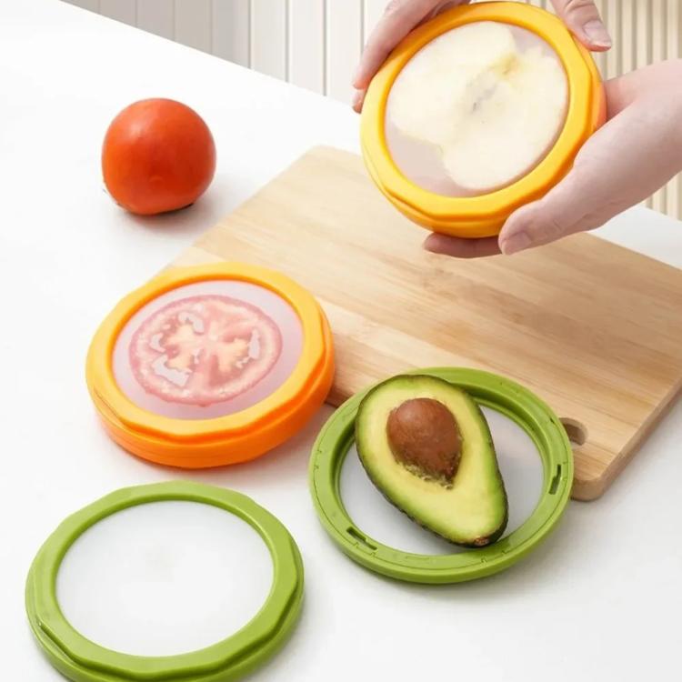 Transparent Refrigerator Food Storage Container, LsCook 4-Piece Set