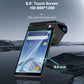 Android handheld POS with large front touchscreen and card/reader dock on top