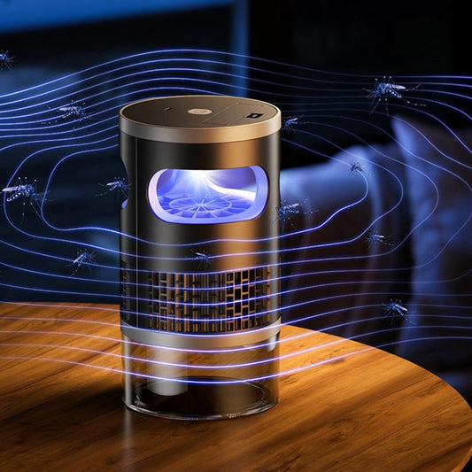 Home Smart Indoor Automatic Mosquito Killer Night Light, Direct Plug-in, Battery Rechargeable, Inhalation Shock
