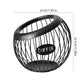 Open Coffee Capsule Storage Rack, Bar Counter Display Stand For Coffee Shop